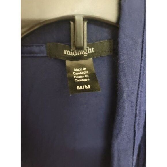 ~ womens dark blue midnight cardigan style sweater - Picture 3 of 3